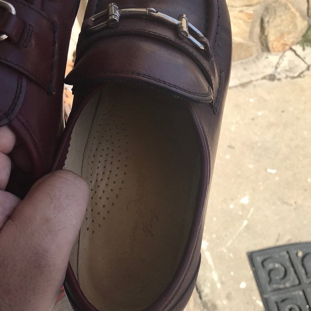 Massimo Matteo burgundy dress shoes